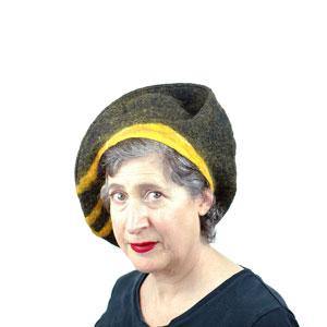 Pittsburgh Bridge inspired Felted Hats