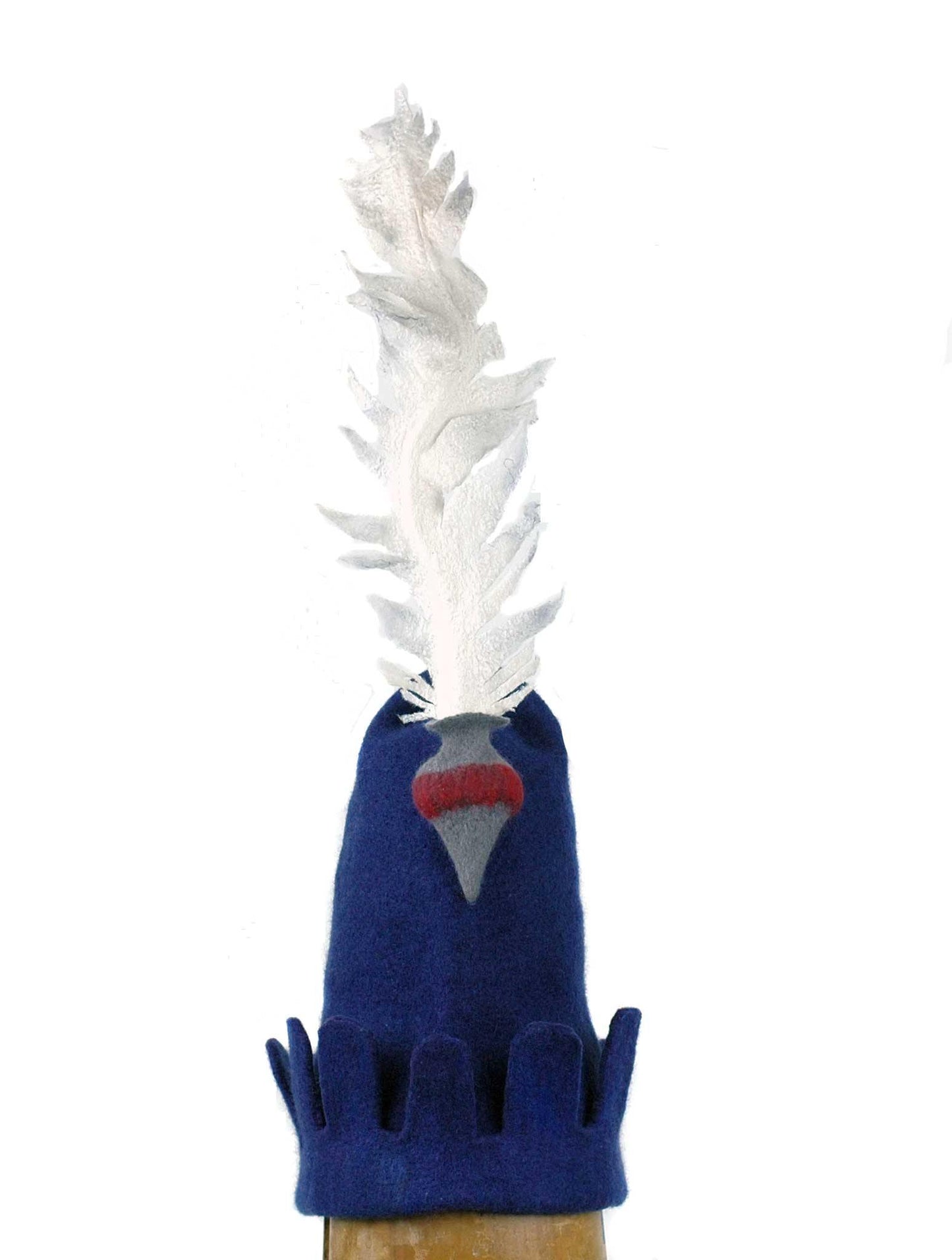 Custom Medieval Inspired Hat with Feather