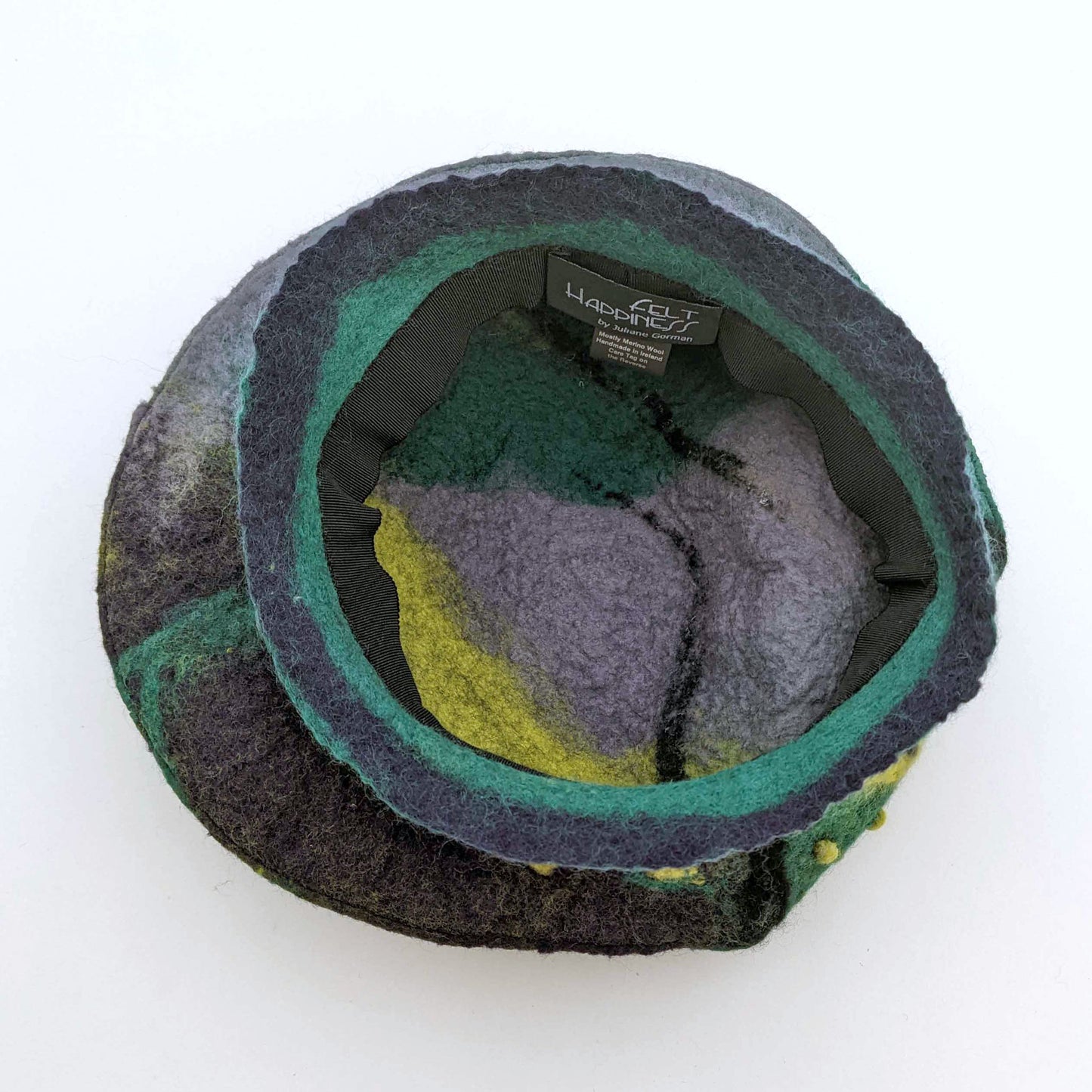 ~~ Adopted ~~ Modernist Inspired Felted Art Beret
