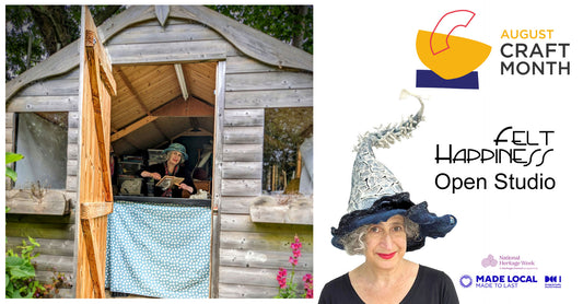 Experience the Felting Forge of FeltHappiness Hats in Balally - August Craft Month