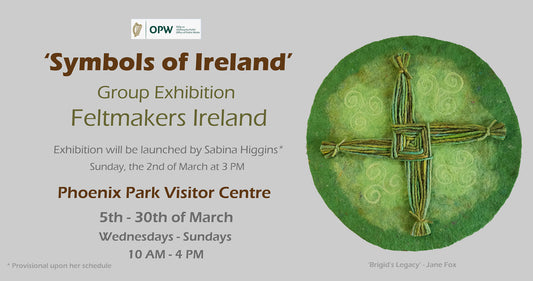 Symbols of Ireland - Feltmakers Ireland Exhibition - Phoenix Park Visitor Centre Gallery