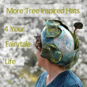 2 More Tree Inspired Hats for Your Fairytale Life