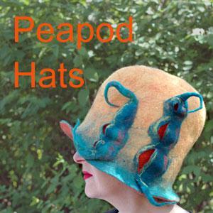Introducing the Peapod Series of Colorful Felted Hats
