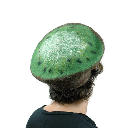 Cute Kiwi Hat in Small Size - back view