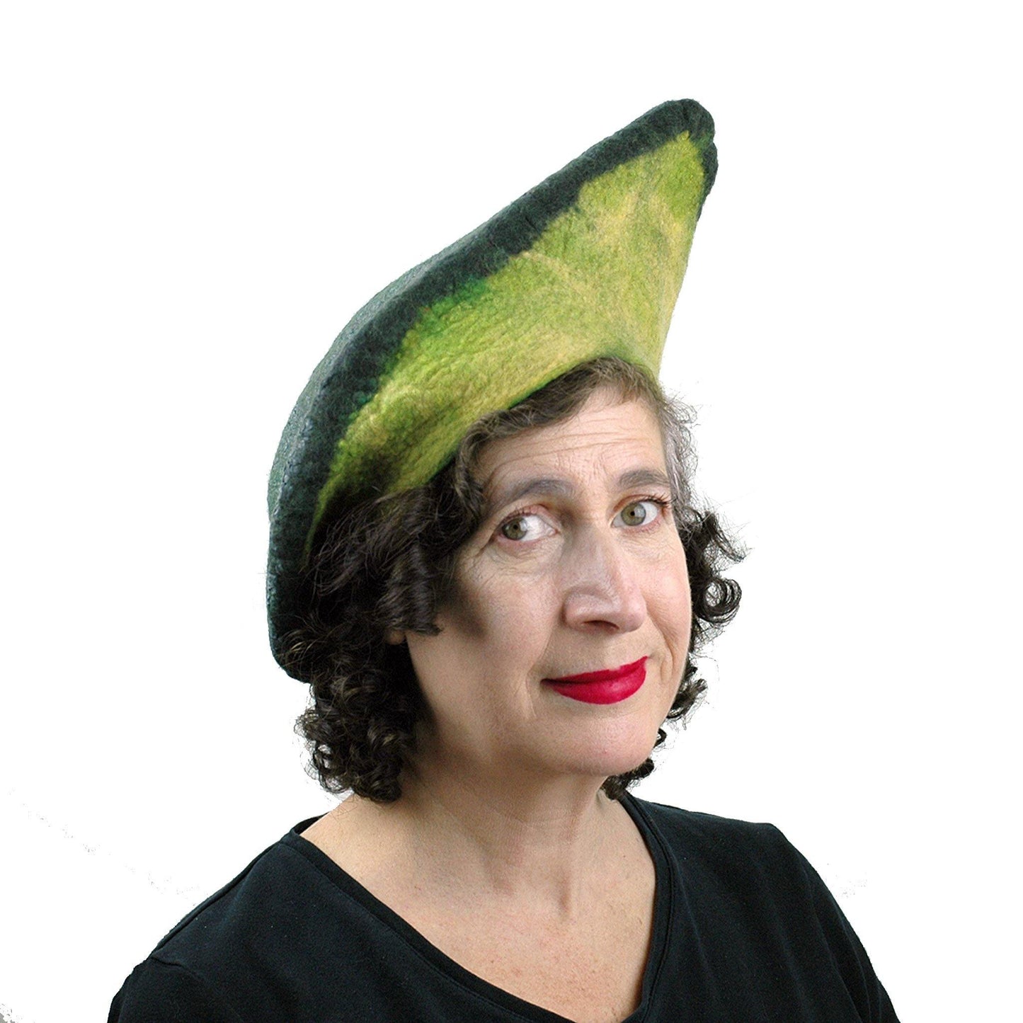 felted-avocado-hat-threequartersview